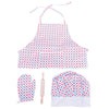 Juego de cocina del chef bigjigs estirado