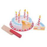 Torta di compleanno in legno di bigjigs - afbeelding 4