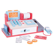 Bigjigs Houten Kassa met Scanner, 30dlg. - afbeelding 4