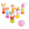 Bigjigs bowling in legno set principesse, 7dlg.