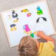 Bigjigs Mag-Play Magneetpuzzel Vogels - afbeelding 1