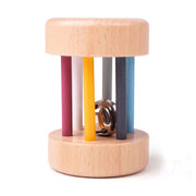 Bigjigs wooden roll rattle, 100% FSC - afbeelding 1