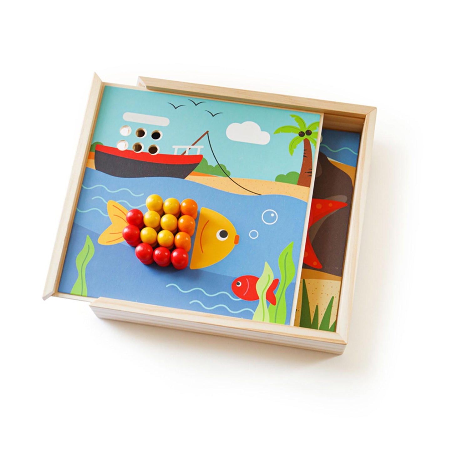 Bigjigs Wooden InstaekMozaiek Game View