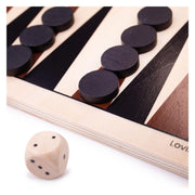 Bigjigs backgammon houten bordspel - afbeelding 4