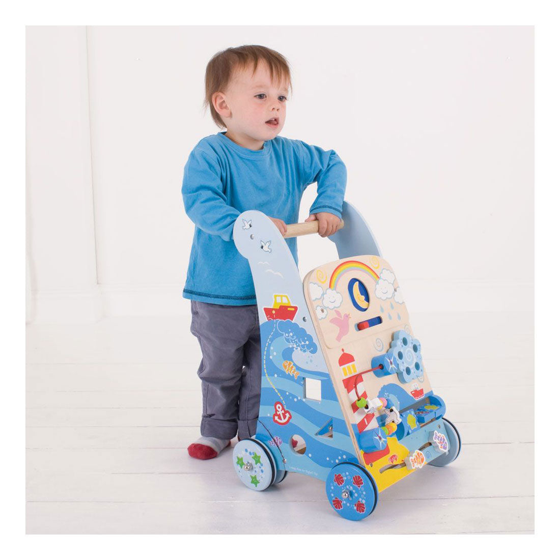 Bigjigs marine activity loopwagen