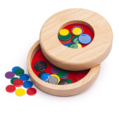 Bigjigs Tiddly Winks Houten Vlooienspel