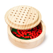 Bigjigs mini solitaire houten spel - afbeelding 2
