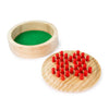 Bigjigs mini solitaire houten spel