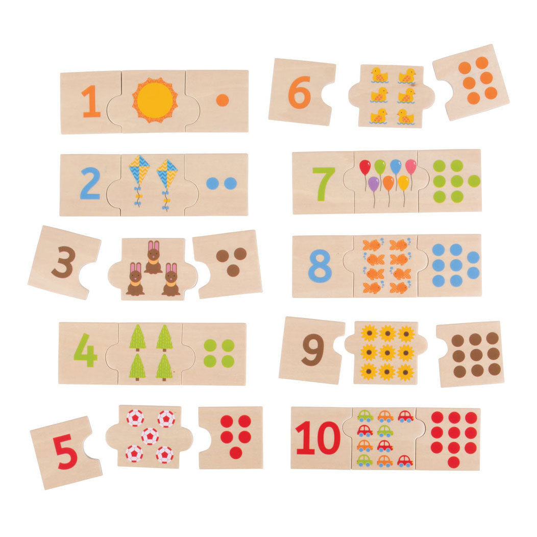 Bigjigs Wooden Jigsaw Puzzle Figuras, 30.