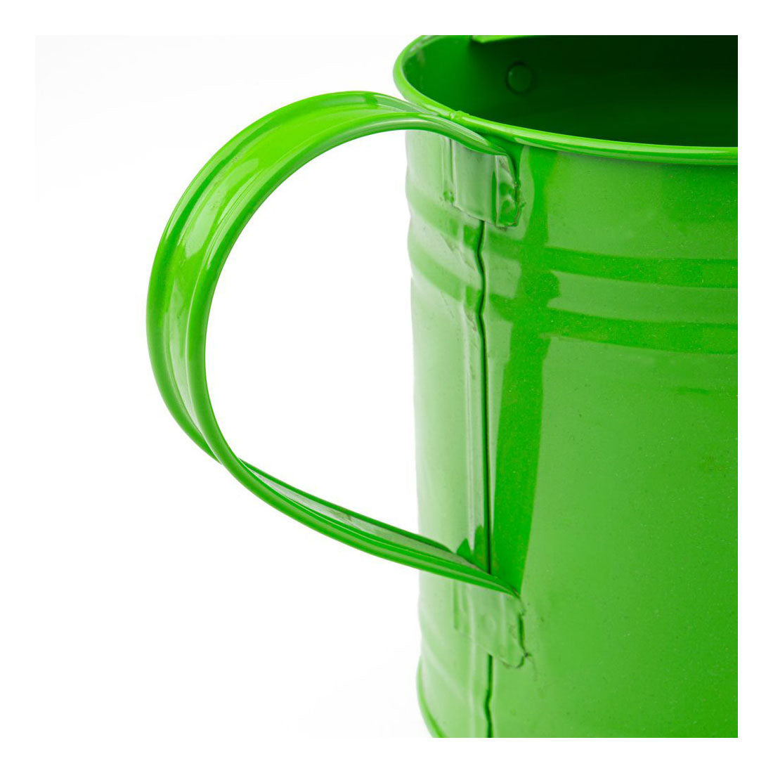 Bigjigs green metal watering lattine