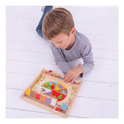 Bigjigs houten spel kraak de code - afbeelding 5