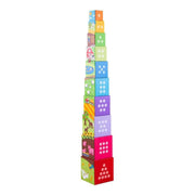 Bigjigs boerderij stapeltoren, 10dlg. - afbeelding 3