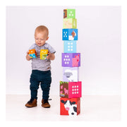 Bigjigs boerderij stapeltoren, 10dlg. - afbeelding 5