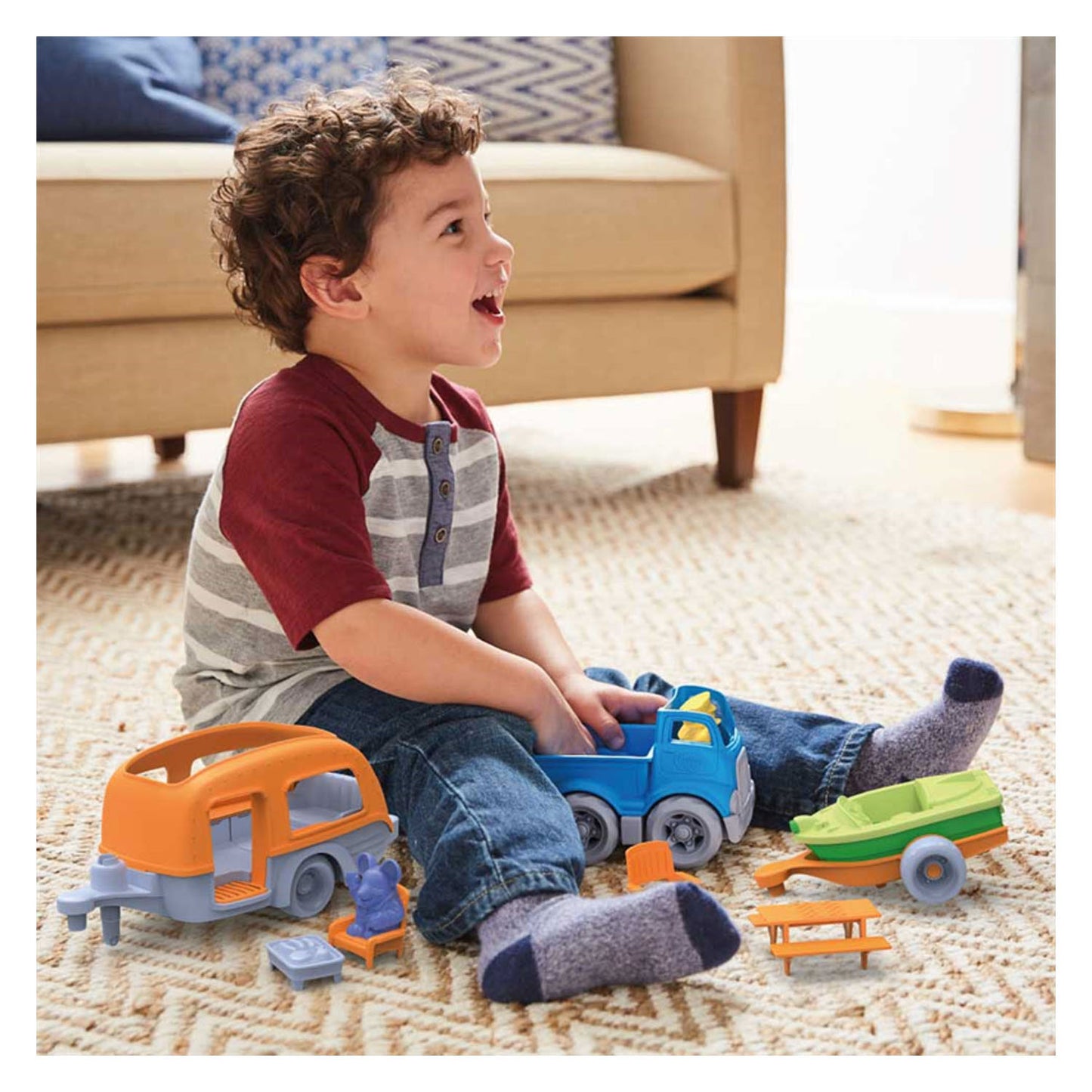 Green toys rv camper set - gerecycled plastic