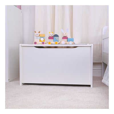 Tidlo Wooden Toy Box White