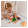 Tidlo Wooden Cutting Vegetable Play, 20dlg.
