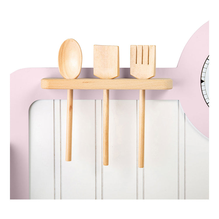 Tidlo Wooden Play Kitchen Rural Rural, 7dlg.