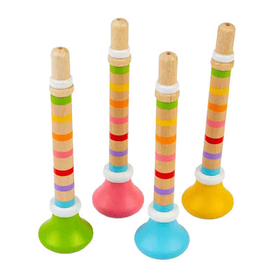 Tromba di colore in legno di bigjigs