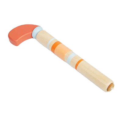 Pistola de madera bigjigs con corcho