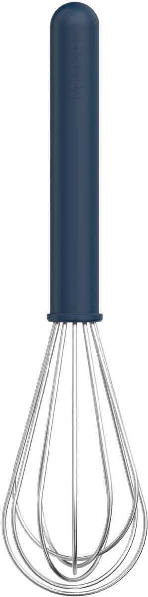 Batidor Mepal chef it de acero inoxidable - 25 cm - los alambres conservan su forma - fácil de limpiar - apto para lavavajillas - utensilios de cocina - azul marino