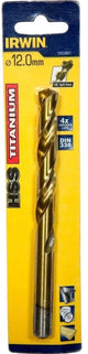 Punta per metallo Irwin HSS 135° titanio 12mm - 10502601