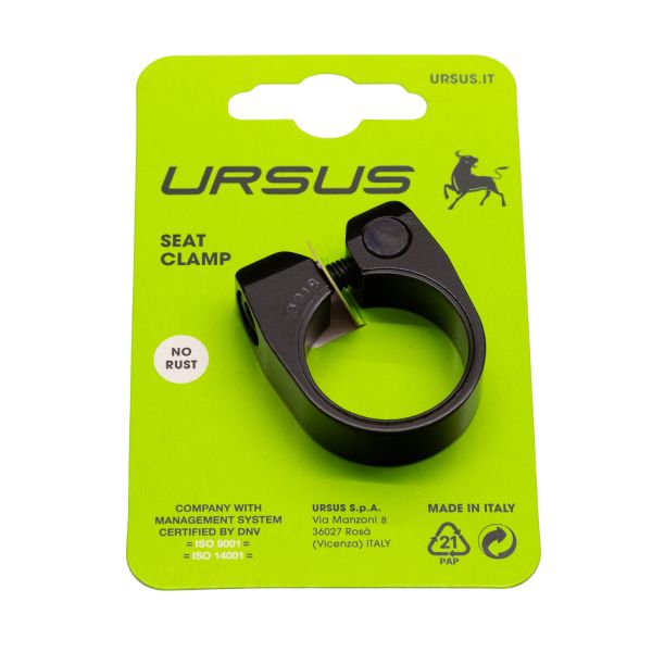 Ursus ZoolPap Flump Urban 31,8mm | Allen nero
