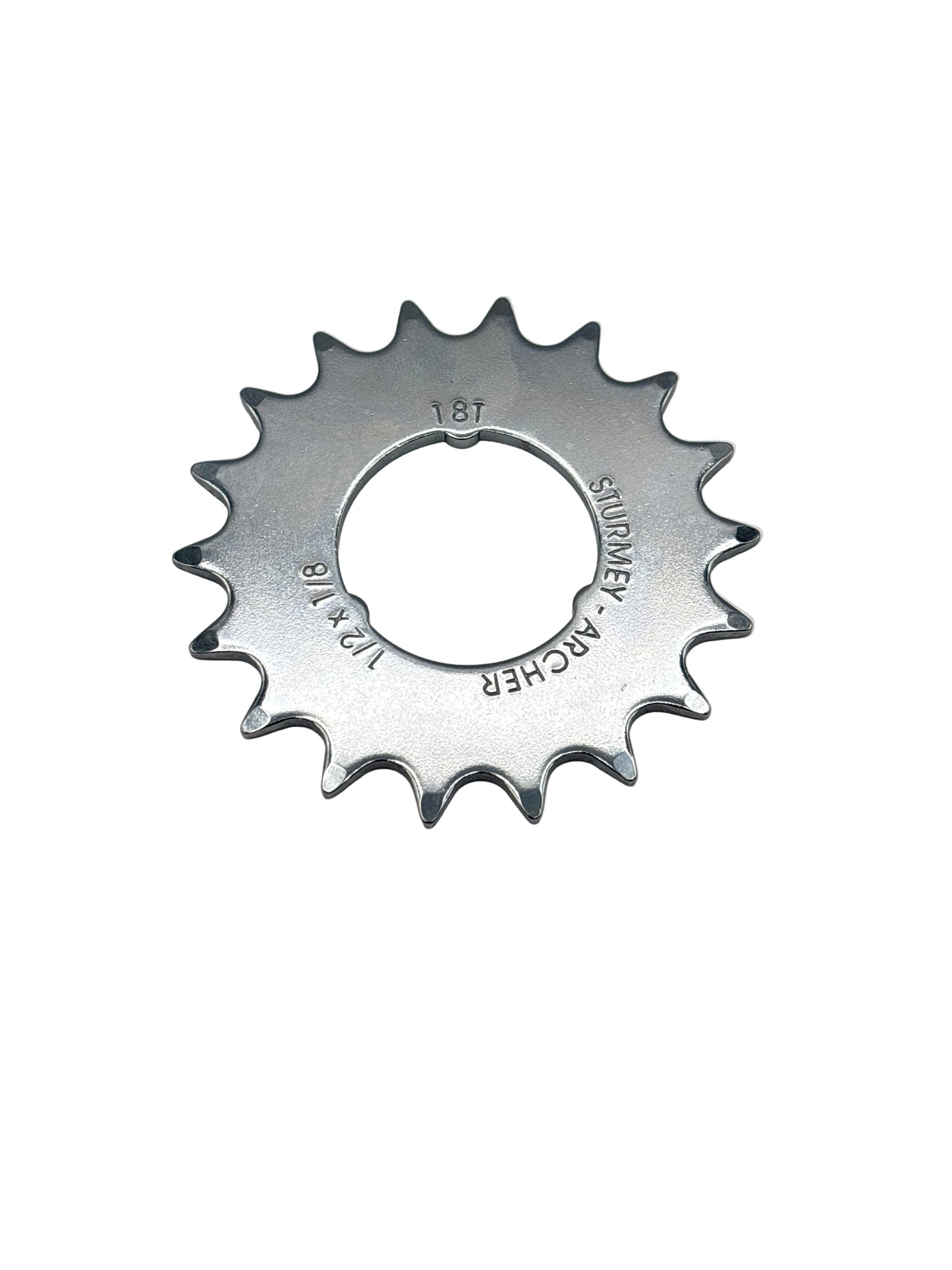 Gear Sturmey Archer 18T 1 8 Modelo plano Chrome