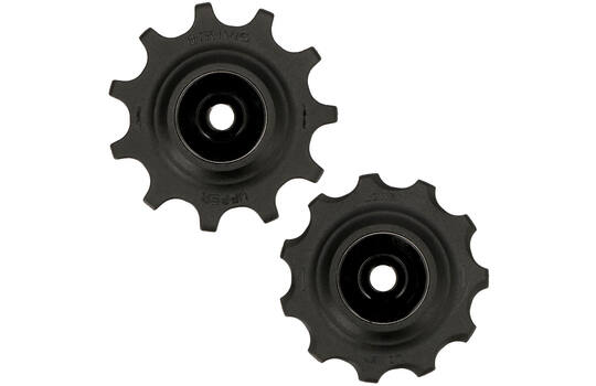 Trivio - ruedas de cambio 11 rodamientos cromados 11t