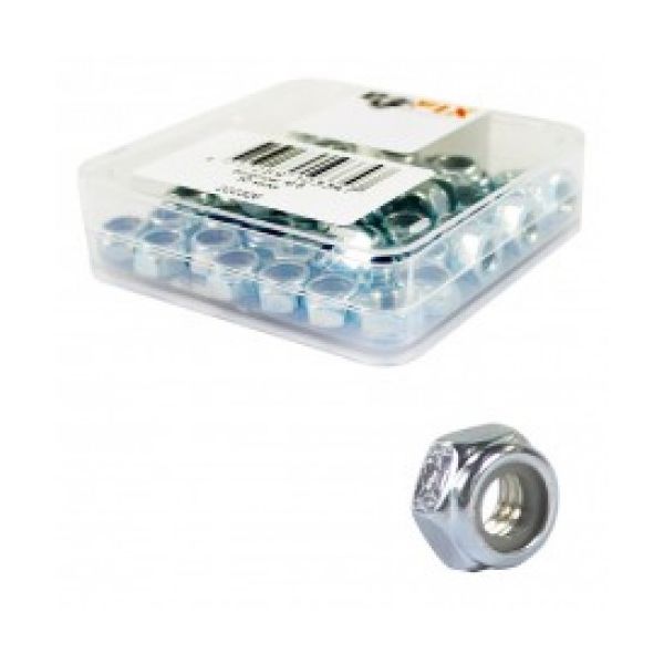 Bofix Box a 50 tuercas de seguridad de acero inoxidable m6