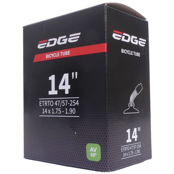 Binnenband de borde 14 x 1.75-1.90 47 52-254 AV-90 grados