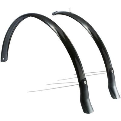 Eurofender Fender set snello 28 x 51 mm negro