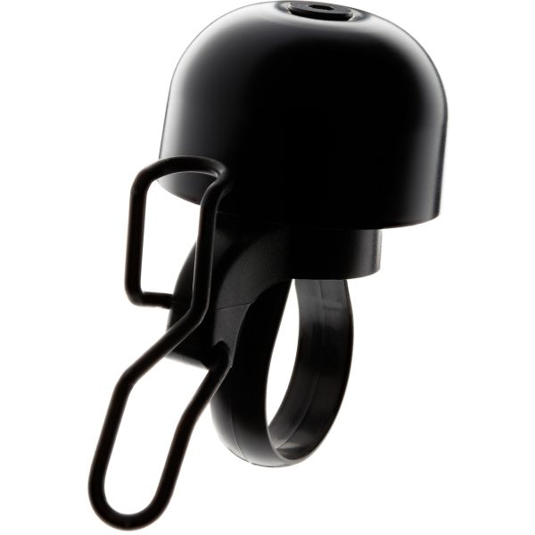 WideK 005025 Paperclip Mini Fietsbel tutto nero sulla mappa