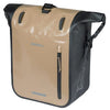 Basil borsa singola da bicicletta rivo m telone mik 12-15l 14 x 25 x 38 cm - nero sabbia
