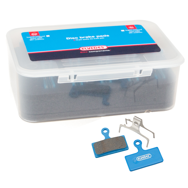 Conjunto de bloque de freno de disco Elvedes Shimano BR-M666, M785, M985, M988, R785, RS785 (10 pares)