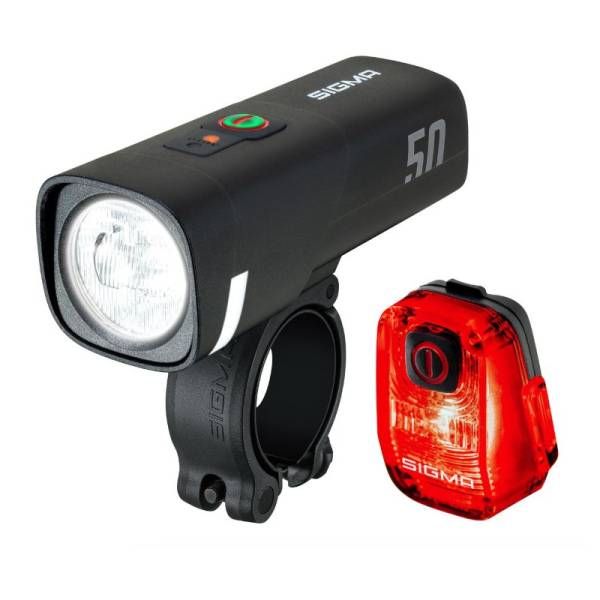 Set illuminazione Sigma aura 50 + nyte 10 usb ricaricabile