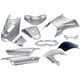 Edge Placeet 11 pezzi per SR dall'anno 1997 al 2004 Silver Metallic