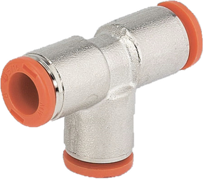 Raccordo a T per lavorazione metallica Raccordo a T RL5 6mm