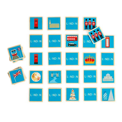 BigJigs Wooden London Memo Game