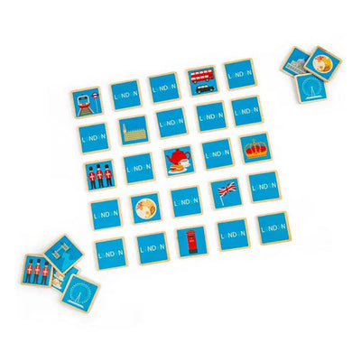 BigJigs Wooden London Memo Game