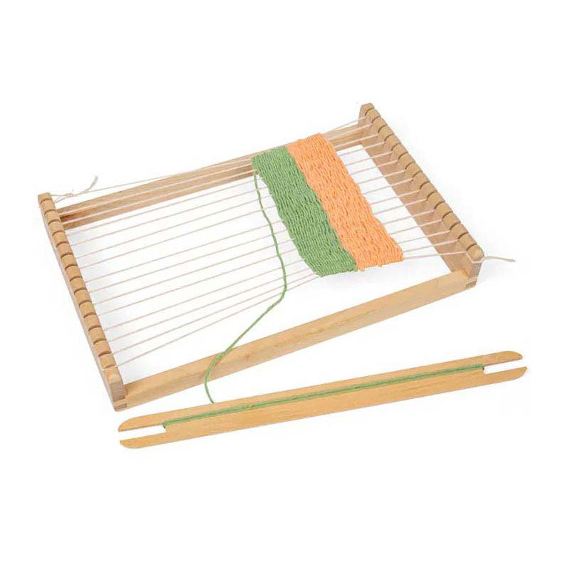 Bigjigs Set di finestre di tessitura in legno, 10dlg.