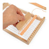 Bigjigs houten weefraam set, 10dlg.