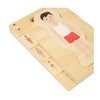 Bigjigs houten anatomiepuzzel - jongen, 26st.