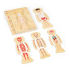 Bigjigs houten anatomiepuzzel - jongen, 26st.