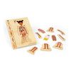 Bigjigs houten anatomiepuzzel - meisje, 26st.