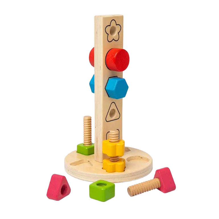 Bigjigs Wooden Moerentertoren, 11dlg.