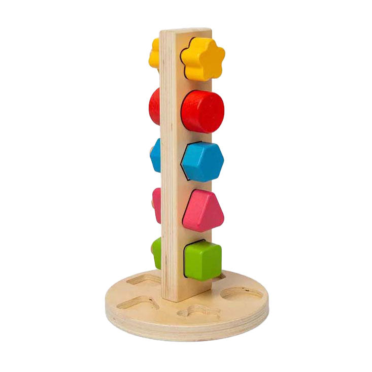 Bigjigs Wooden Moerentertoren, 11dlg.