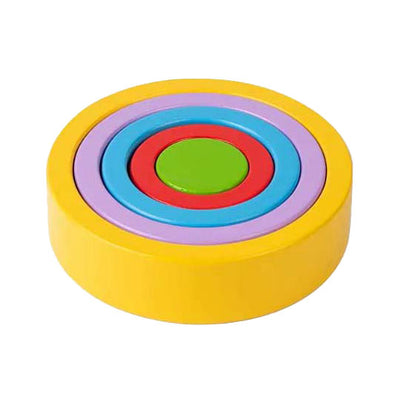 Torre de flores de madera BigJigs, 5dlg.