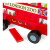 Figura da tirare del bus londinese in legno Bigjigs