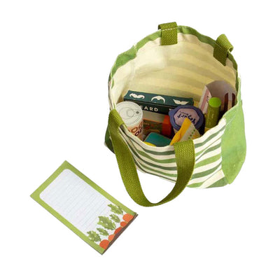 Bigjigs Juego de compras de madera, 17dlg.