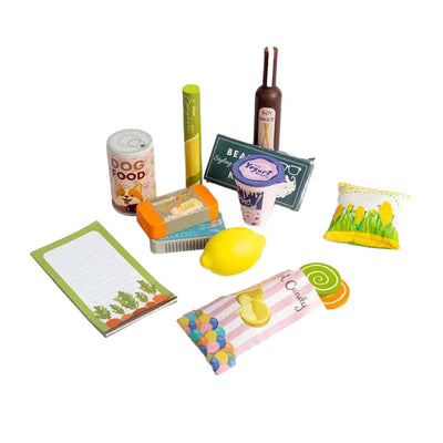 Bigjigs Juego de compras de madera, 17dlg.